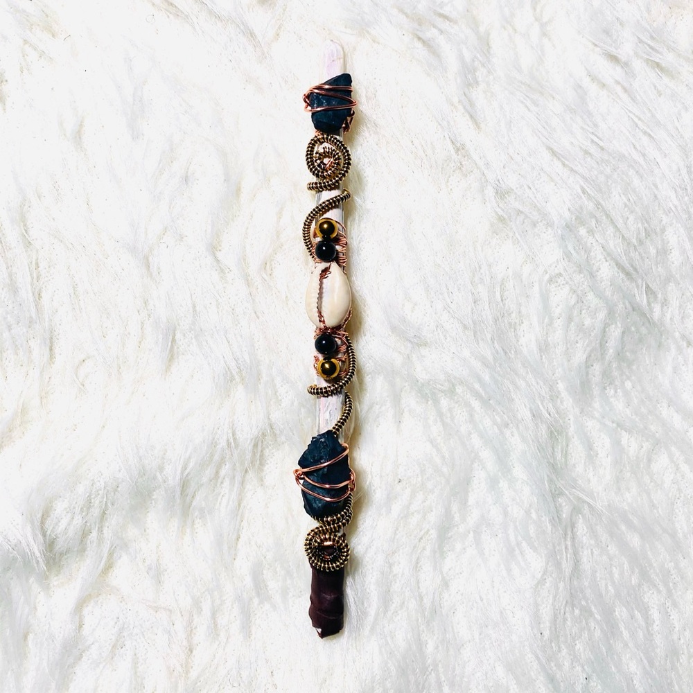 Mini Colored Wand|Protection|Shungite Multi Stone